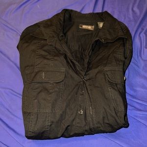 Kenneth Cole, short sleeve, dress, shirt, size large